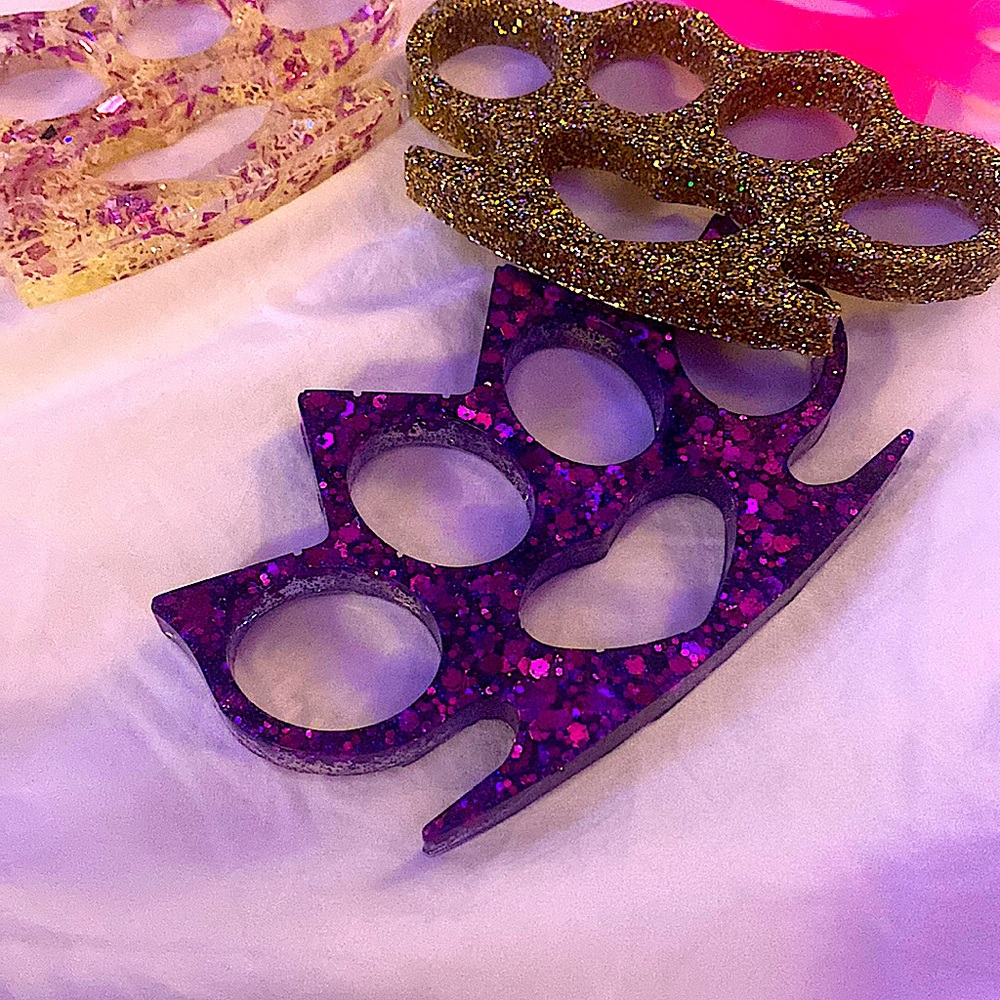 Bling defensive keychain